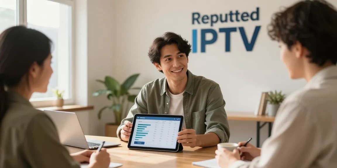 Best IPTV Reseller providing reliable local services in a professional setting.