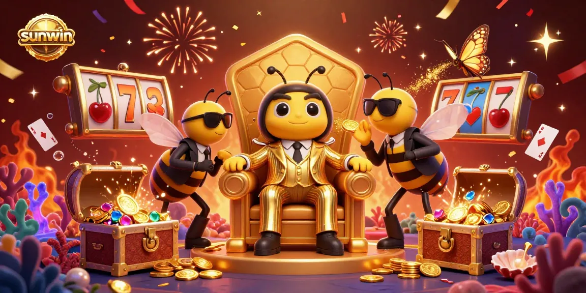 Experience the excitement of online gaming with sunwin's entertaining casino elements and vibrant characters.